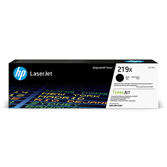 Obrazek HP 219X W2190X originální tonerová kazeta, barva náplně černá, výtěžnost cartridge 3200 stran