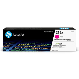 Obrazek HP 219A W2193A originální tonerová kazeta, barva náplně purpurová, výtěžnost cartridge 1200 stran