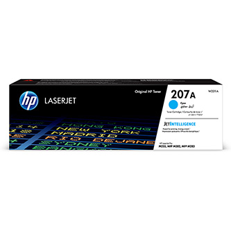 Obrazek HP W2211A originální tonerová kazeta, barva náplně azurová, výtěžnost cartridge 1250 stran