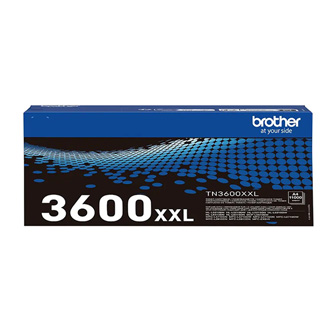 Obrazek Brother TN-3600 XXL TN3600XXL originální tonerová kazeta, barva náplně černá, výtěžnost cartridge 11000 stran