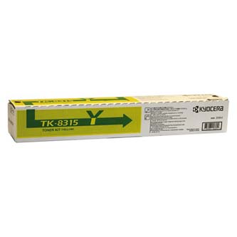 Kyocera TK8315Y originální toner, cartridge, náplň, barva