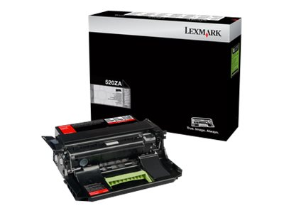 Obrazek Lexmark 52D0ZA0 válcová jednotka, barva náplně černá, výtěžnost cartridge 100000 stran