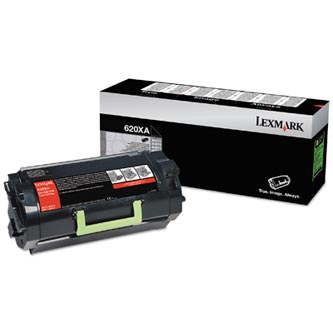 Obrazek Lexmark 62D0XA0 originální tonerová kazeta, barva náplně černá, výtěžnost cartridge 45000 stran