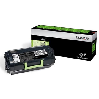 Obrazek Lexmark 62D2000 originální tonerová kazeta, barva náplně černá, výtěžnost cartridge 6000 stran