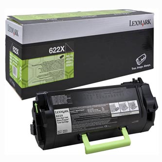 Obrazek Lexmark 62D2X00 originální tonerová kazeta, barva náplně černá, výtěžnost cartridge 45000 stran