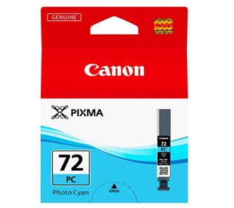 Obrazek Canon 72 6407B001 originální inkoustová kazeta, barva náplně azurová