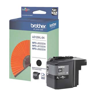 Obrazek Brother LC129XL LC129XLBK originální inkoustová kazeta, barva náplně černá, výtěžnost cartridge 2400 stran