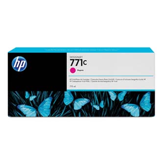 HP B6Y09A originální inkoustová kazeta, barva náplně purpurová