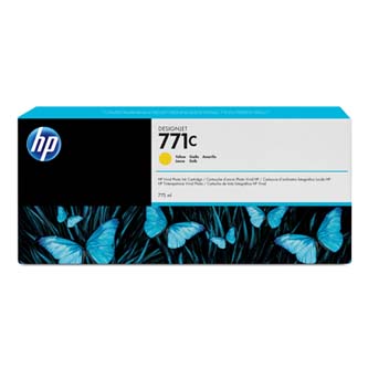 Obrazek HP B6Y10A originální inkoustová kazeta, barva náplně žlutá
