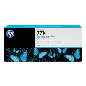Obrazek HP B6Y12A originální inkoustová kazeta, barva náplně azurová