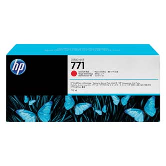 Obrazek HP B6Y08A originální inkoustová kazeta, barva náplně červená