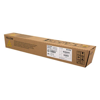 Obrazek Ricoh 841854 originální tonerová kazeta, barva náplně žlutá, výtěžnost cartridge 22500 stran