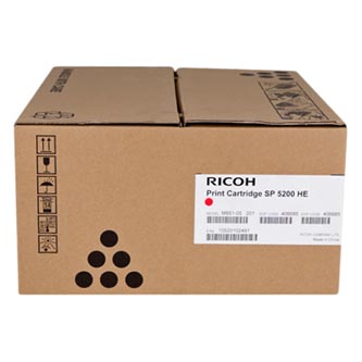Obrazek Ricoh 821229 originální tonerová kazeta, barva náplně černá, výtěžnost cartridge 25000 stran