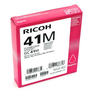 Obrazek Ricoh 405763 originální inkoustová kazeta, barva náplně purpurová, výtěžnost cartridge 2200 stran
