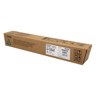 Obrazek Ricoh 841820 originální tonerová kazeta, barva náplně azurová, výtěžnost cartridge 18000 stran