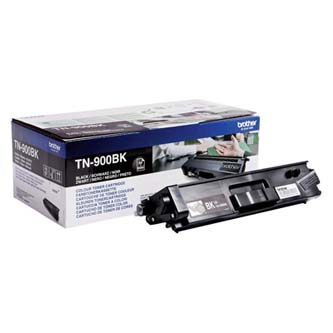 Obrazek Brother TN900 TN900BK originální tonerová kazeta, barva náplně černá, výtěžnost cartridge 6000 stran