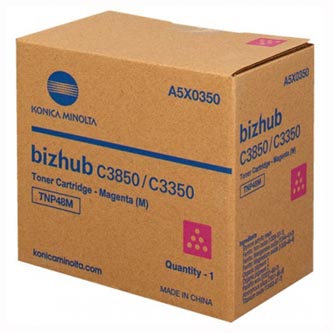 Obrazek Konica A5X0350 originální tonerová kazeta, barva náplně purpurová, výtěžnost cartridge 10000 stran