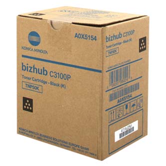 Obrazek Konica A0X5154 originální tonerová kazeta, barva náplně černá, výtěžnost cartridge 4700 stran