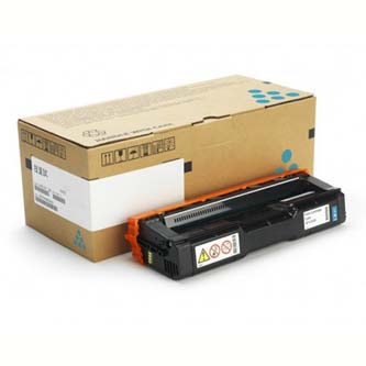 Obrazek Ricoh 407532 originální tonerová kazeta, barva náplně azurová, výtěžnost cartridge 4000 stran