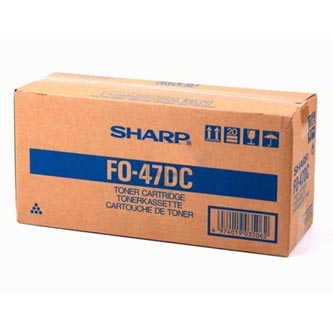 Obrazek Sharp FO47DC originální tonerová kazeta, barva náplně černá, výtěžnost cartridge 8000 stran