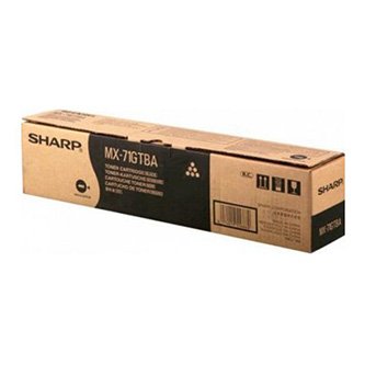 Obrazek Sharp MX-71GTBA originální tonerová kazeta, barva náplně černá, výtěžnost cartridge 42000 stran