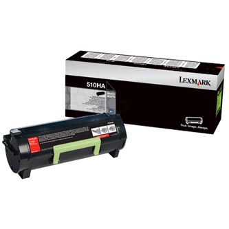 Obrazek Lexmark 51F0HA0 originální tonerová kazeta, barva náplně černá, výtěžnost cartridge 5000 stran