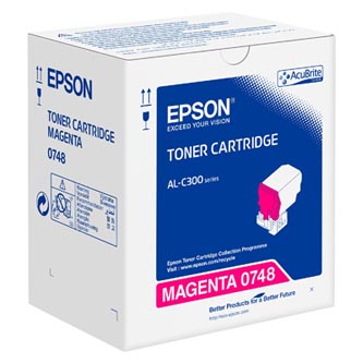 Obrazek Epson 0748 C13S050748 originální tonerová kazeta, barva náplně purpurová, výtěžnost cartridge 8800 stran