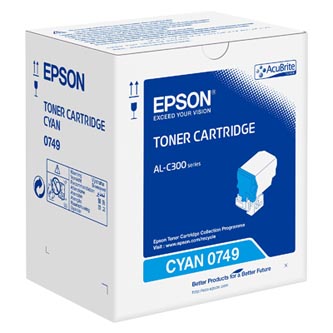 Obrazek Epson 0749 C13S050749 originální tonerová kazeta, barva náplně azurová, výtěžnost cartridge 8800 stran