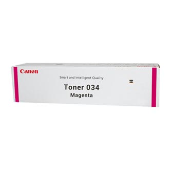 Obrazek Canon 034 9452B001 originální tonerová kazeta, barva náplně purpurová, výtěžnost cartridge 7300 stran