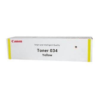 Obrazek Canon 034 9451B001 originální tonerová kazeta, barva náplně žlutá, výtěžnost cartridge 7300 stran