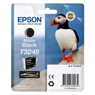 Obrazek Epson T324 C13T32484010 originální inkoustová kazeta, barva náplně černá