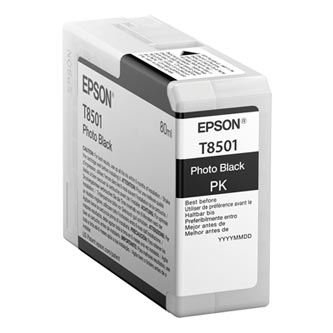 Obrazek Epson T850 C13T850100 originální inkoustová kazeta, barva náplně černá