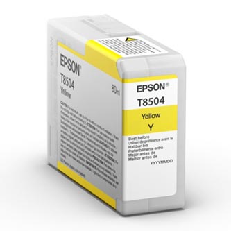 Obrazek Epson T850 C13T850400 originální inkoustová kazeta, barva náplně žlutá