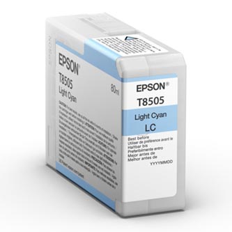 Obrazek Epson T850 C13T850500 originální inkoustová kazeta, barva náplně azurová
