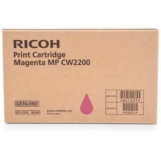 Obrazek Ricoh 841637 originální inkoustová kazeta, barva náplně purpurová