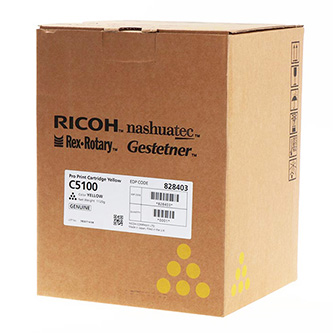 Obrazek Ricoh 828403 originální tonerová kazeta, barva náplně žlutá