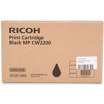 Obrazek Ricoh 841635 originální inkoustová kazeta, barva náplně černá