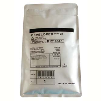 Obrazek Ricoh B1219640 originální developer, barva náplně černá