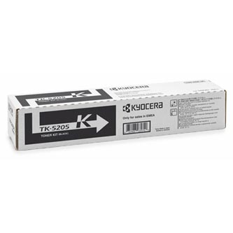 Obrazek Kyocera TK-5205 1T02R50NL0 originální tonerová kazeta, barva náplně černá, výtěžnost cartridge 18000 stran