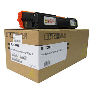 Obrazek Ricoh 407719 originální tonerová kazeta, barva náplně žlutá, výtěžnost cartridge 6000 stran
