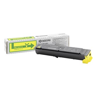 Kyocera TK-5215 1T02R6ANL0 originální tonerová kazeta, barva náplně žlutá, výtěžnost cartridge 15000 stran