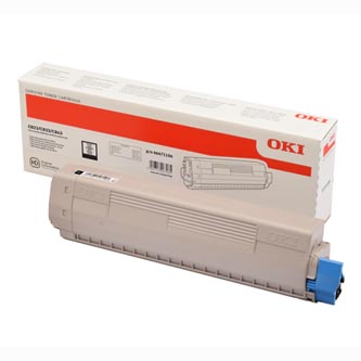 Obrazek Oki C833 46471104 originální tonerová kazeta, barva náplně černá, výtěžnost cartridge 7000 stran