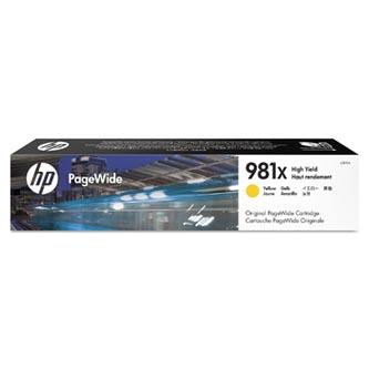 Obrazek HP L0R11A originální inkoustová kazeta, barva náplně žlutá, výtěžnost cartridge 10000 stran