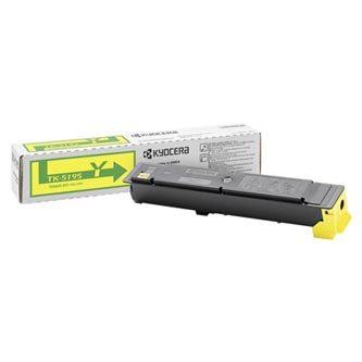 Kyocera TK-5195Y originální toner, cartridge, náplň, barva