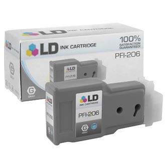 Obrazek Canon PFI-206 5312B001 originální inkoustová kazeta, barva náplně šedá