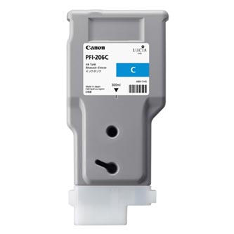 Obrazek Canon PFI-206 5304B001 originální inkoustová kazeta, barva náplně azurová