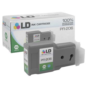 Obrazek Canon PFI-206 5310B001 originální inkoustová kazeta, barva náplně zelená