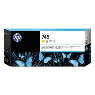 Obrazek HP F9K02A originální inkoustová kazeta, barva náplně žlutá