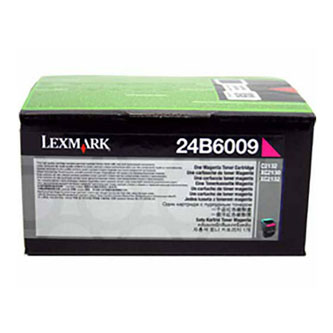Obrazek Lexmark 24B6009 originální tonerová kazeta, barva náplně purpurová, výtěžnost cartridge 3000 stran