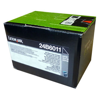 Obrazek Lexmark 24B6011 originální tonerová kazeta, barva náplně černá, výtěžnost cartridge 6000 stran